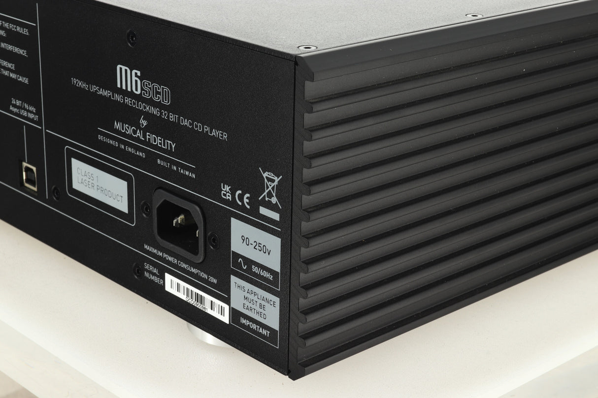 Musical Fidelity M6SCD CD Player - Black