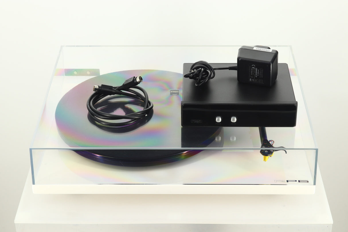 Rega RP6 Turntable - White / Exact Cartridge