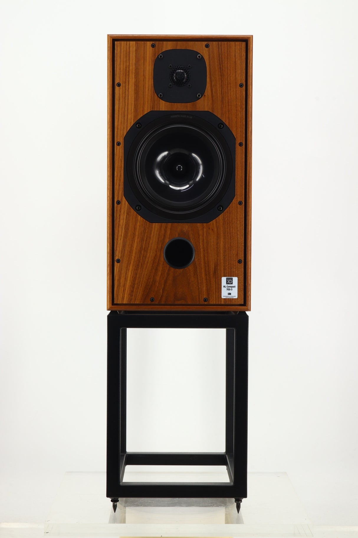 Harbeth HL Compact 7ES-3 XD Loudspeakers - Walnut & Stands