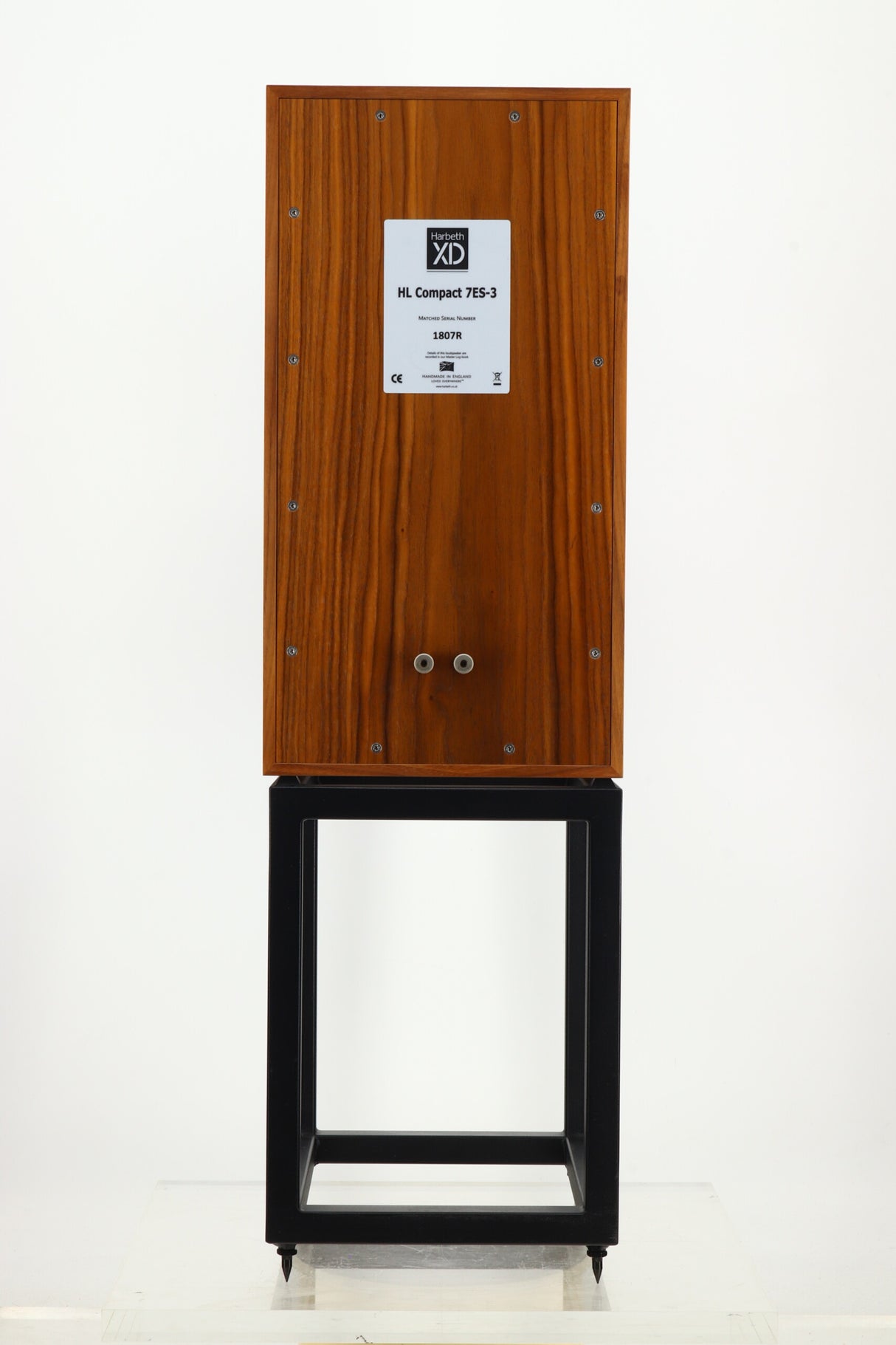 Harbeth HL Compact 7ES-3 XD Loudspeakers - Walnut & Stands