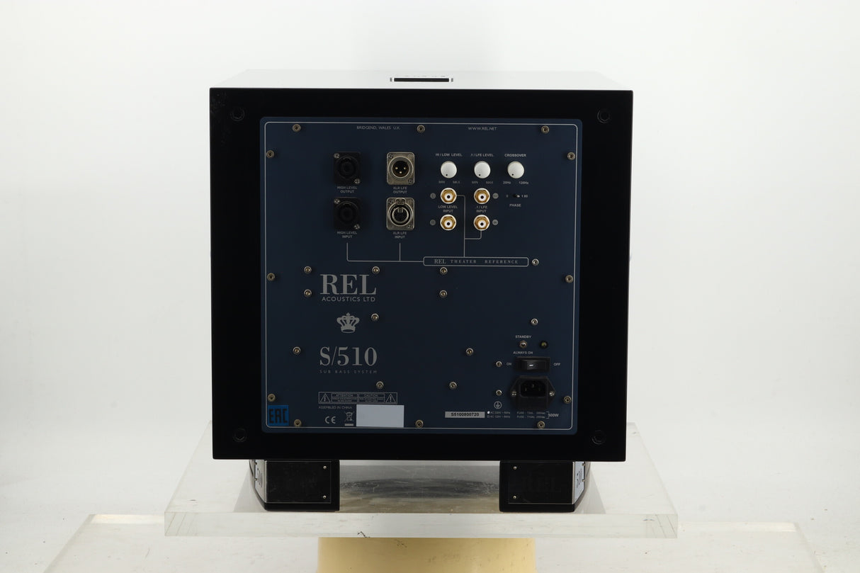 REL Acoustics S/510 Subwoofer - Piano Black