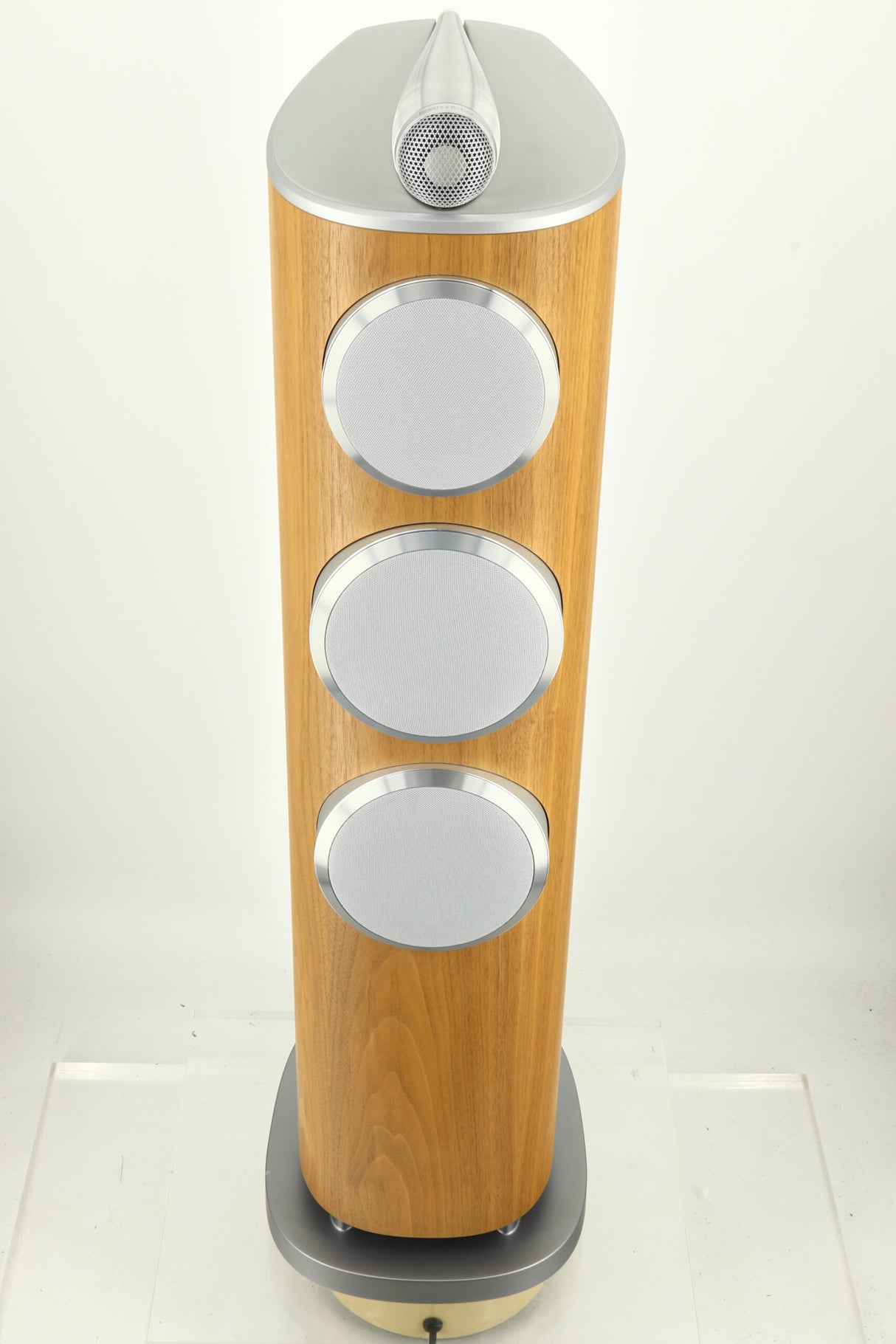 B&W 804 D4 Floorstanding Speakers - Walnut