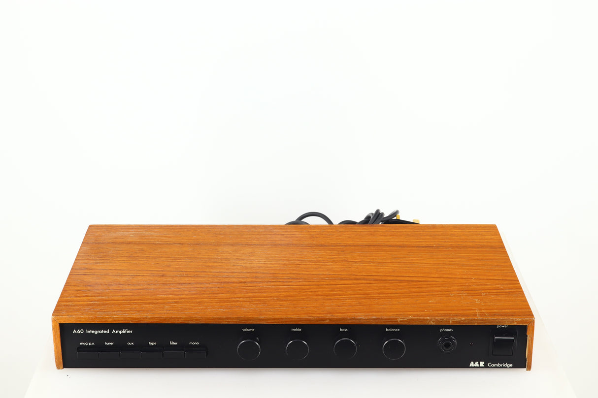 A&R Cambridge A60 Integrated Amplifier - Teak