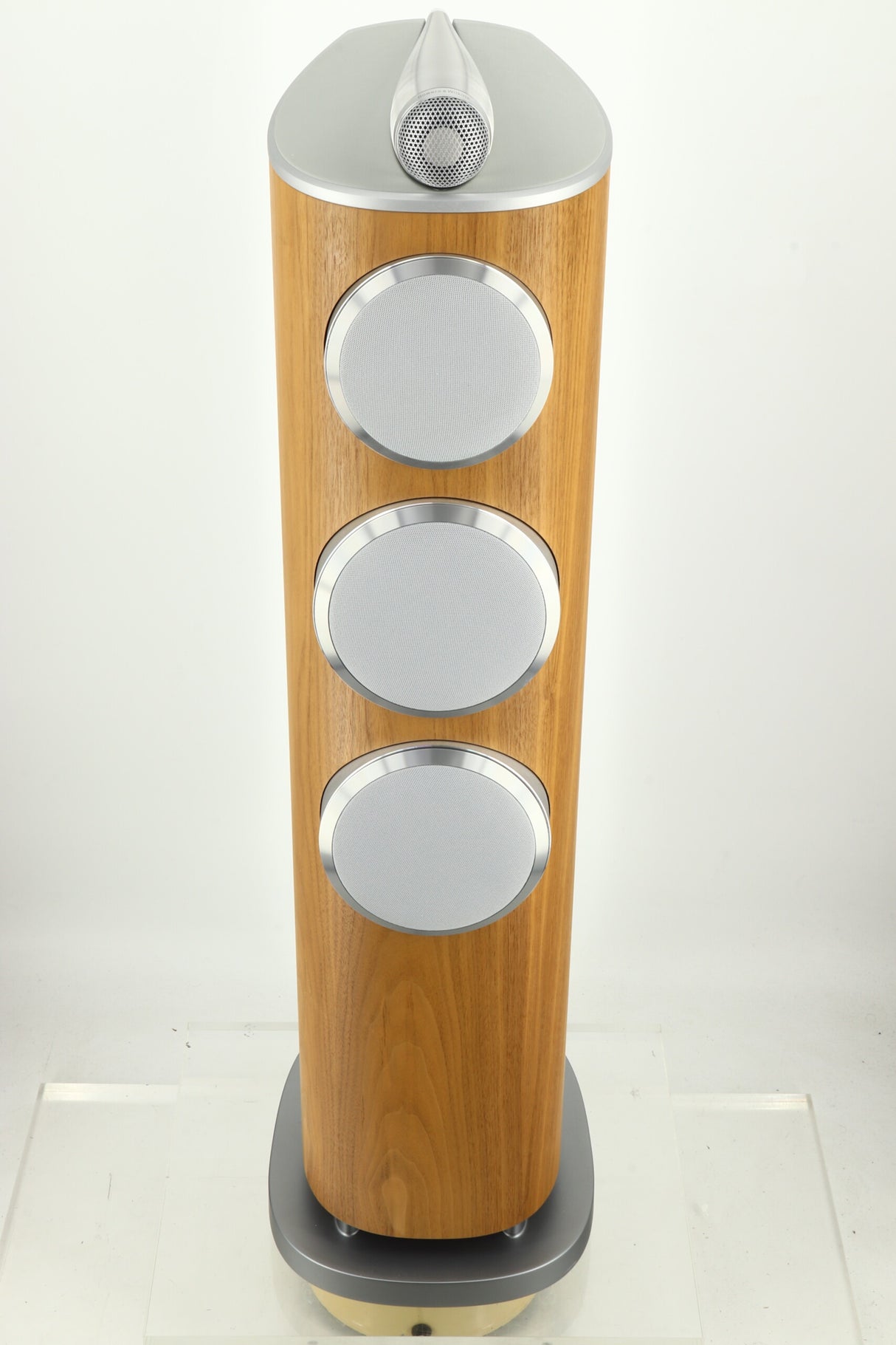 B&W 804 D4 Floorstanding Speakers - Walnut