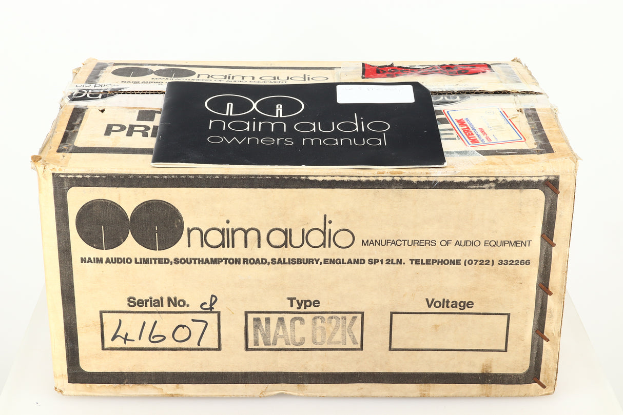 Naim NAC 62 Pre Amplifier (1988)