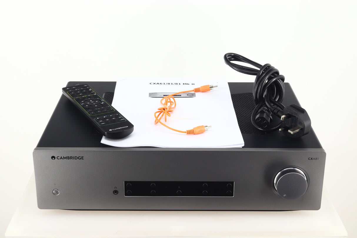 Cambridge Audio CXA 81 Integrated Amplifier - Lunar Grey