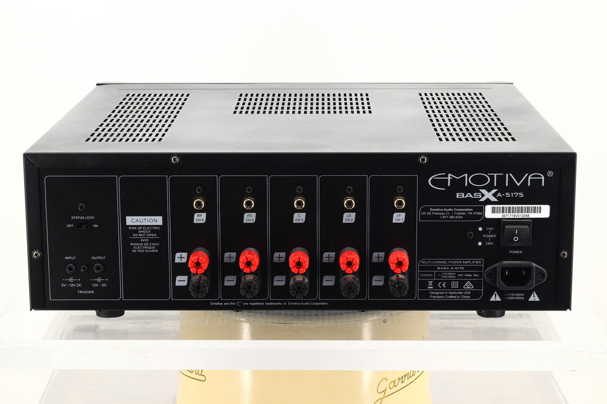 Emotiva BasX A-5175 Power Amplifier