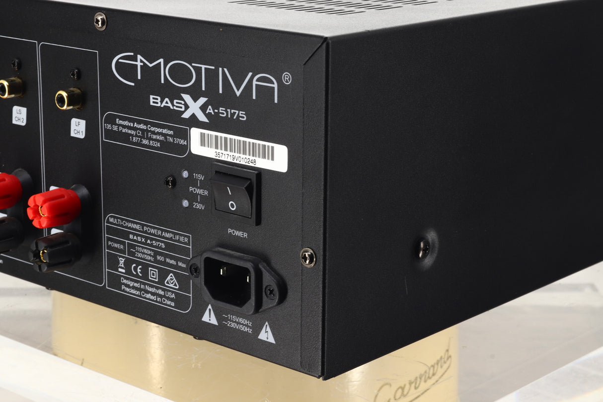 Emotiva BasX A-5175 Power Amplifier
