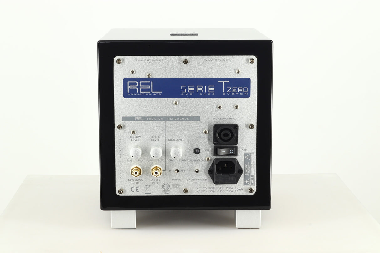 REL T-Zero Subwoofer - Piano Black