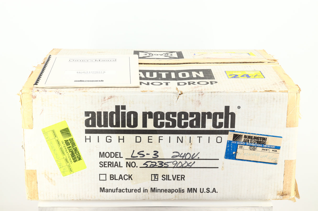 Audio Research LS3-B Pre Amplifier - Silver