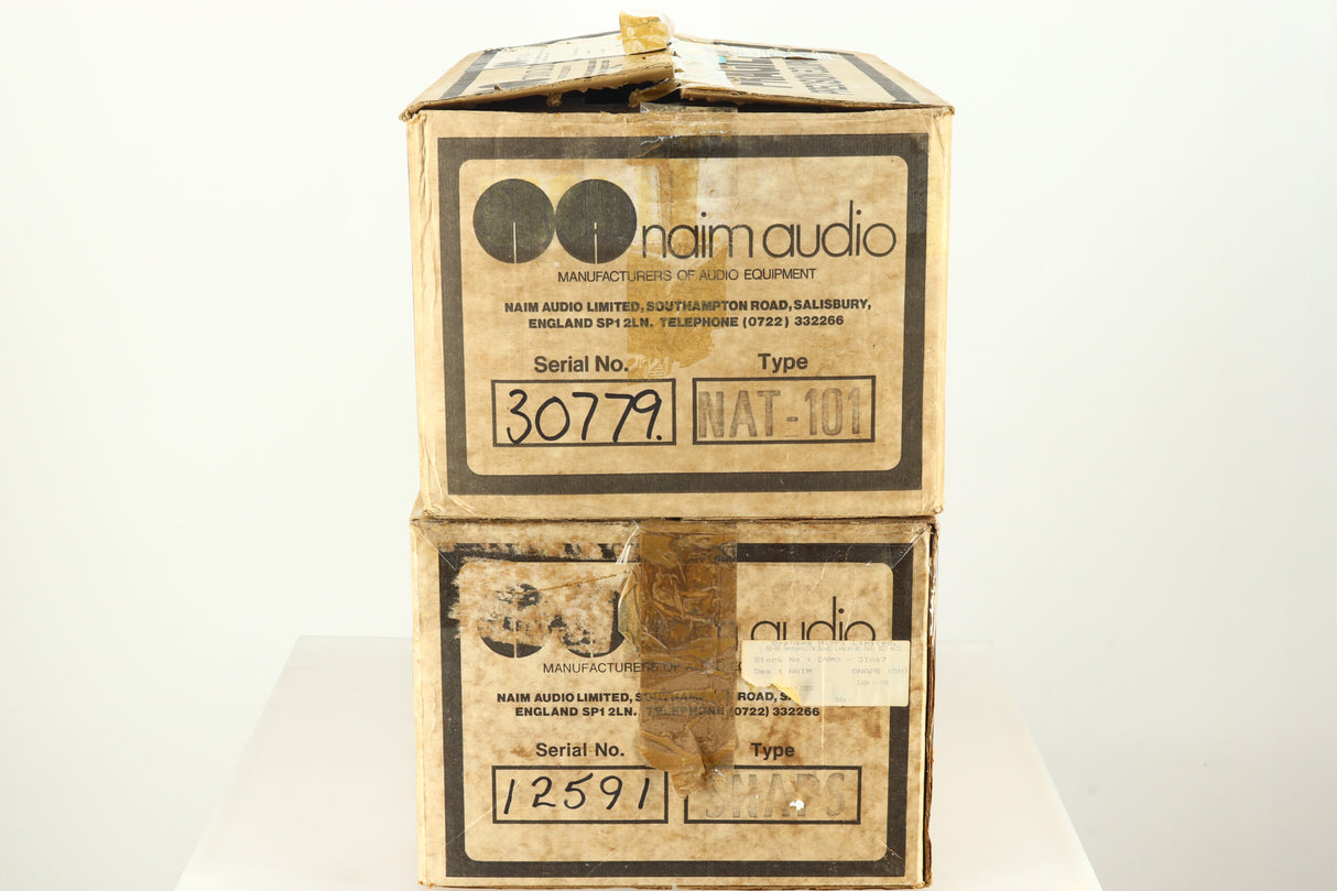 Naim NAT 101 Tuner (1986) / SNAPS Power Supply (1984)