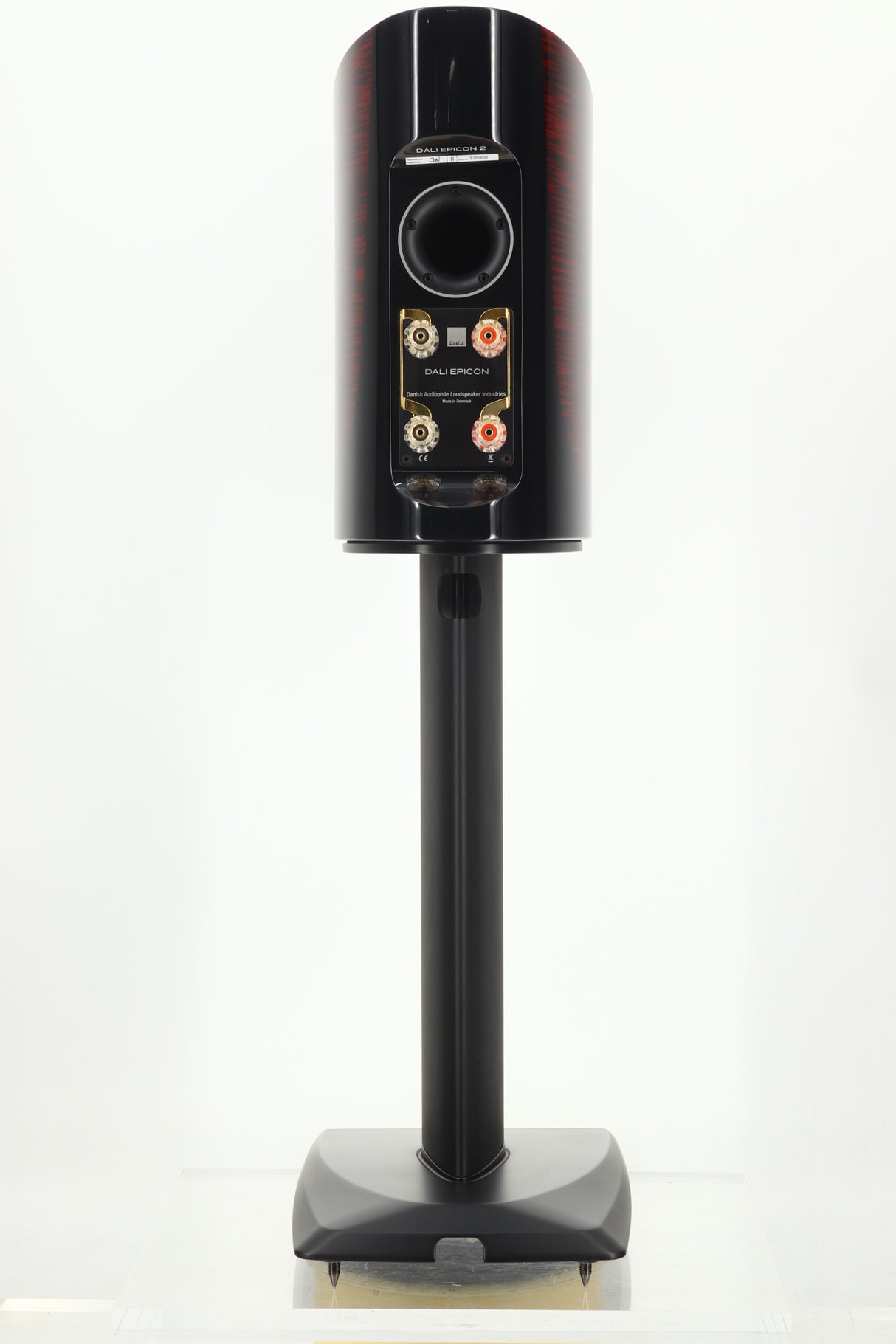 Dali Epicon 2 Standmount Speakers - Ruby Macassar / Stands