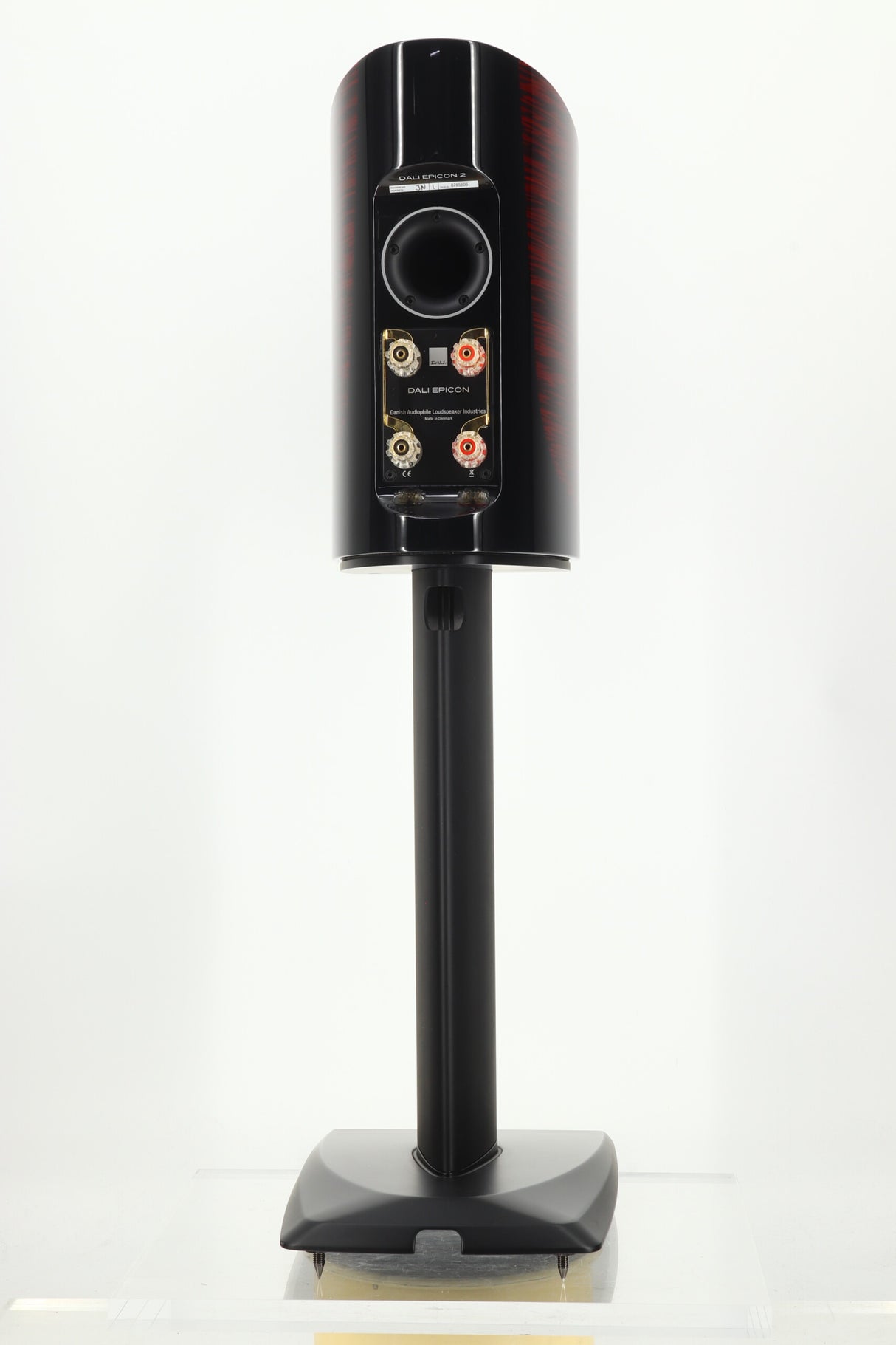 Dali Epicon 2 Standmount Speakers - Ruby Macassar / Stands