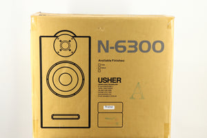 Usher N-6300 Standmount Speakers - Walnut