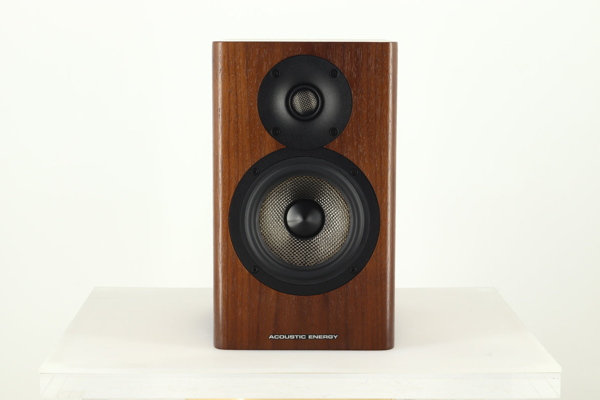 Acoustic Energy AE500 Standmount Speakers - Walnut