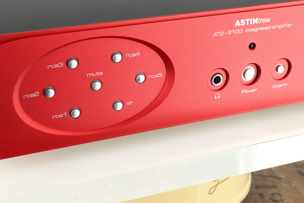 Astin Trew AT2-2100 Integrated Amplifier - Red