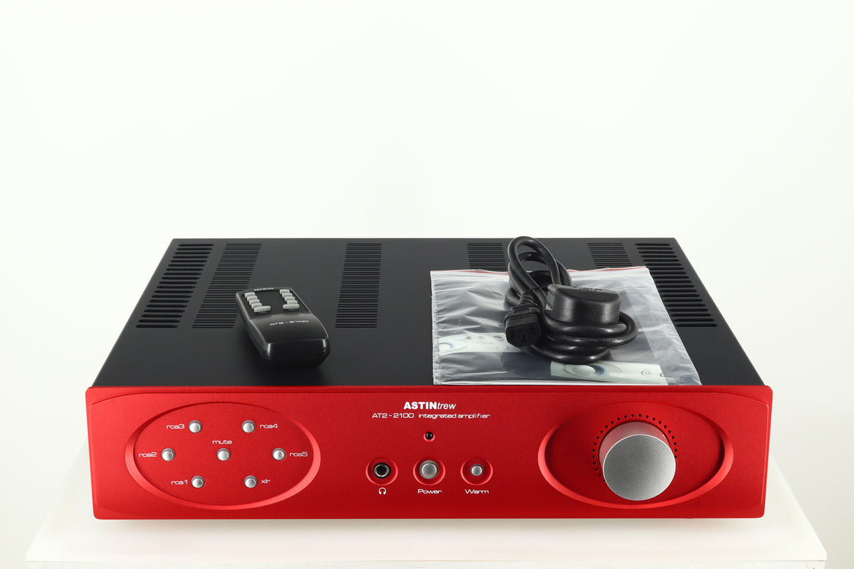 Astin Trew AT2-2100 Integrated Amplifier - Red