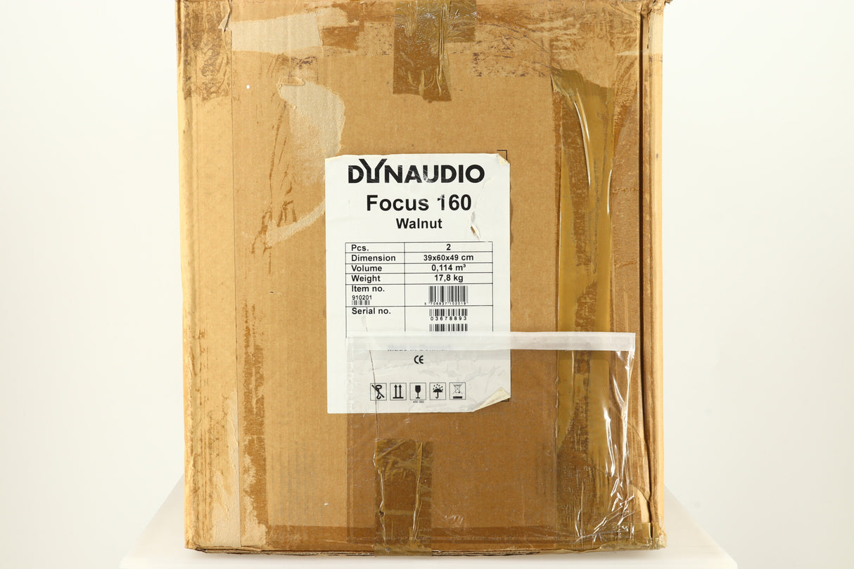 Dynaudio Focus 160 Standmount Speakers - Walnut