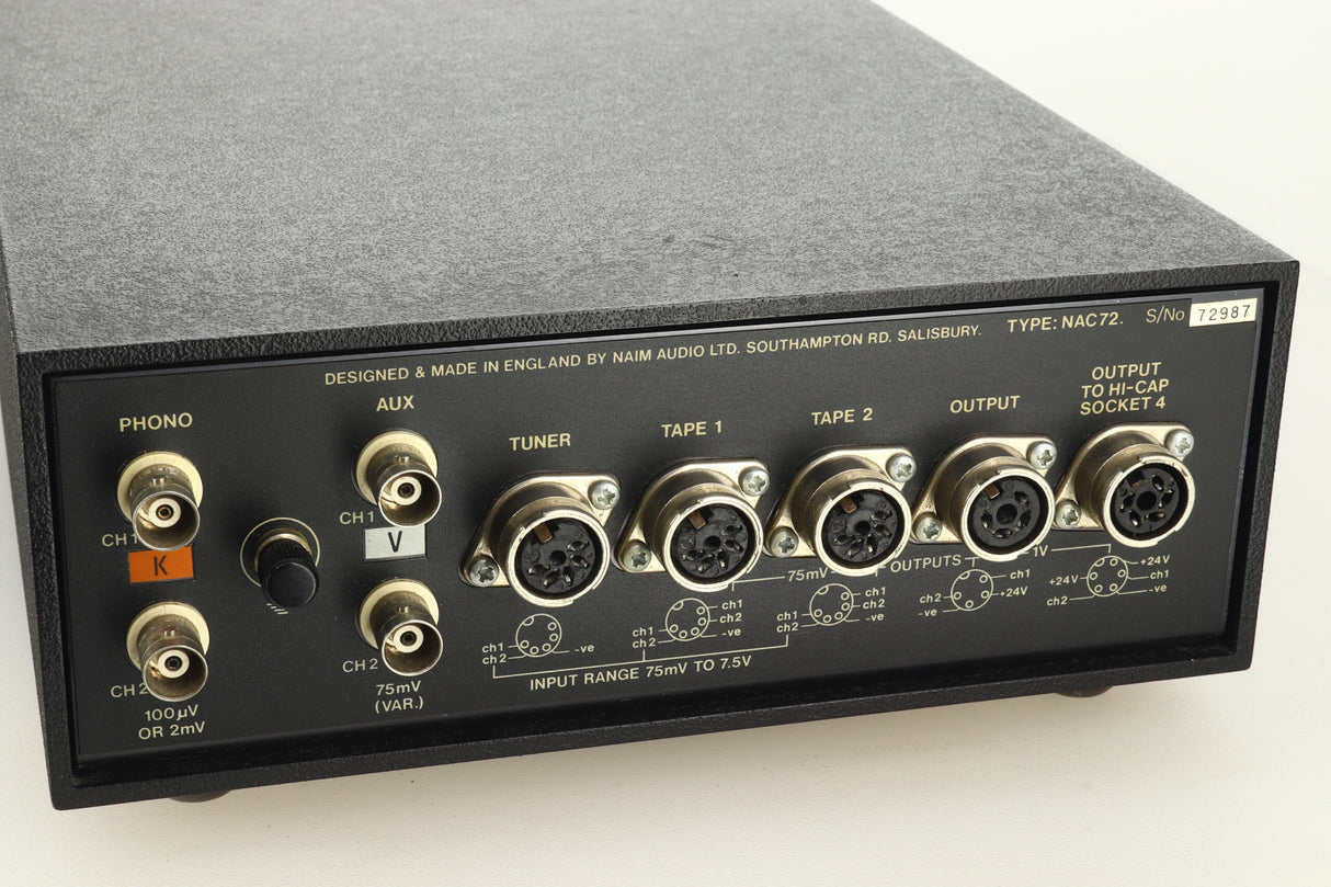 Naim NAC 72 Pre Amplifier (1991)