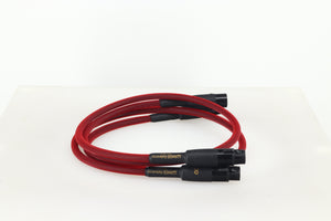 Audiomica RHOD Reference Red Series XLR-XLR Interconnect Cables 1.0m Pair