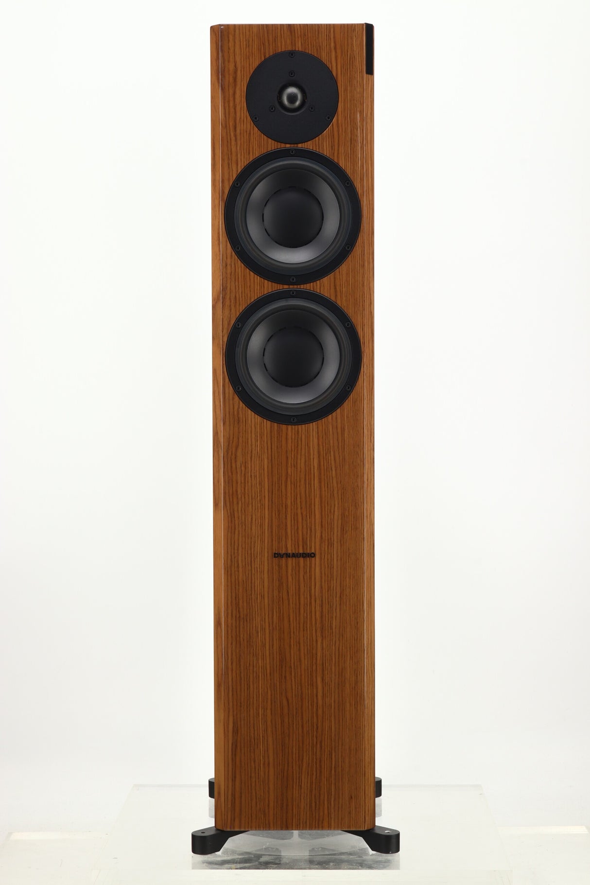 Dynaudio Focus 30 XD Active Floorstanding Speakers - High Gloss Walnut