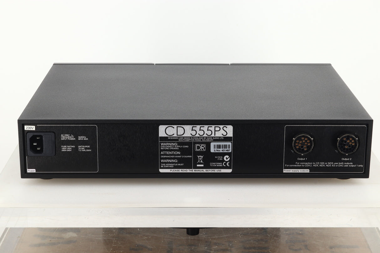 Naim CD 555PS DR Power Supply & PowerLine Cable (2018)