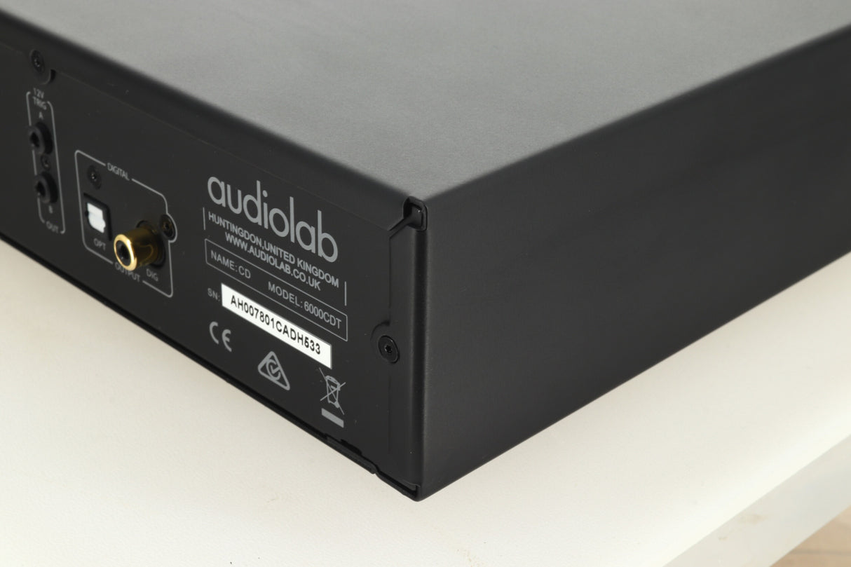 Audiolab 6000CDT CD Transport - Black