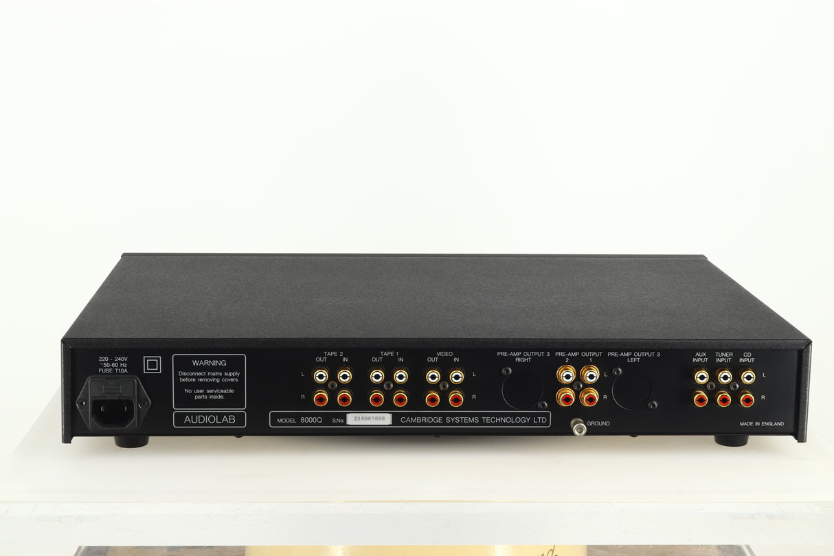 Audiolab 8000Q Pre Amplifier - Black