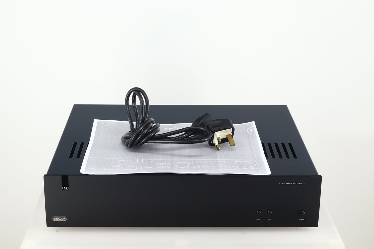 Arcam FMJ P38 Power Amplifier - Black