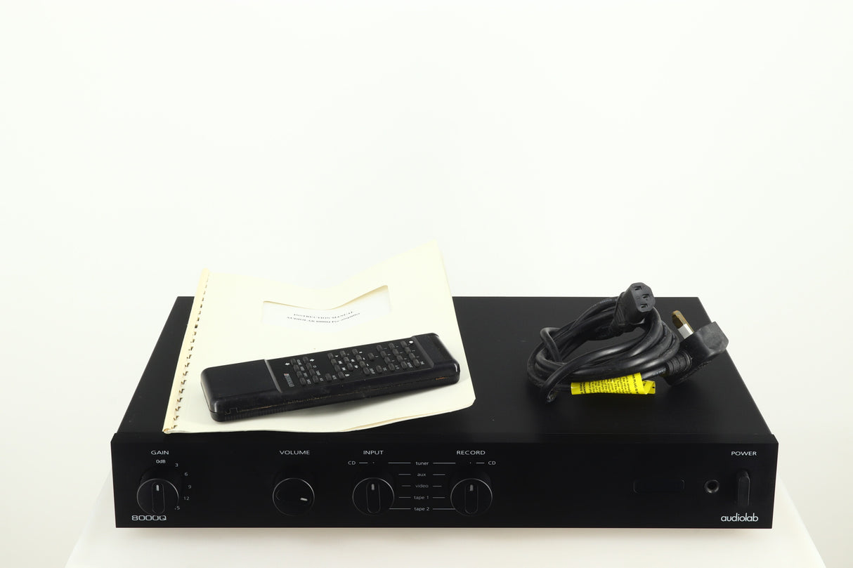 Audiolab 8000Q Pre Amplifier - Black