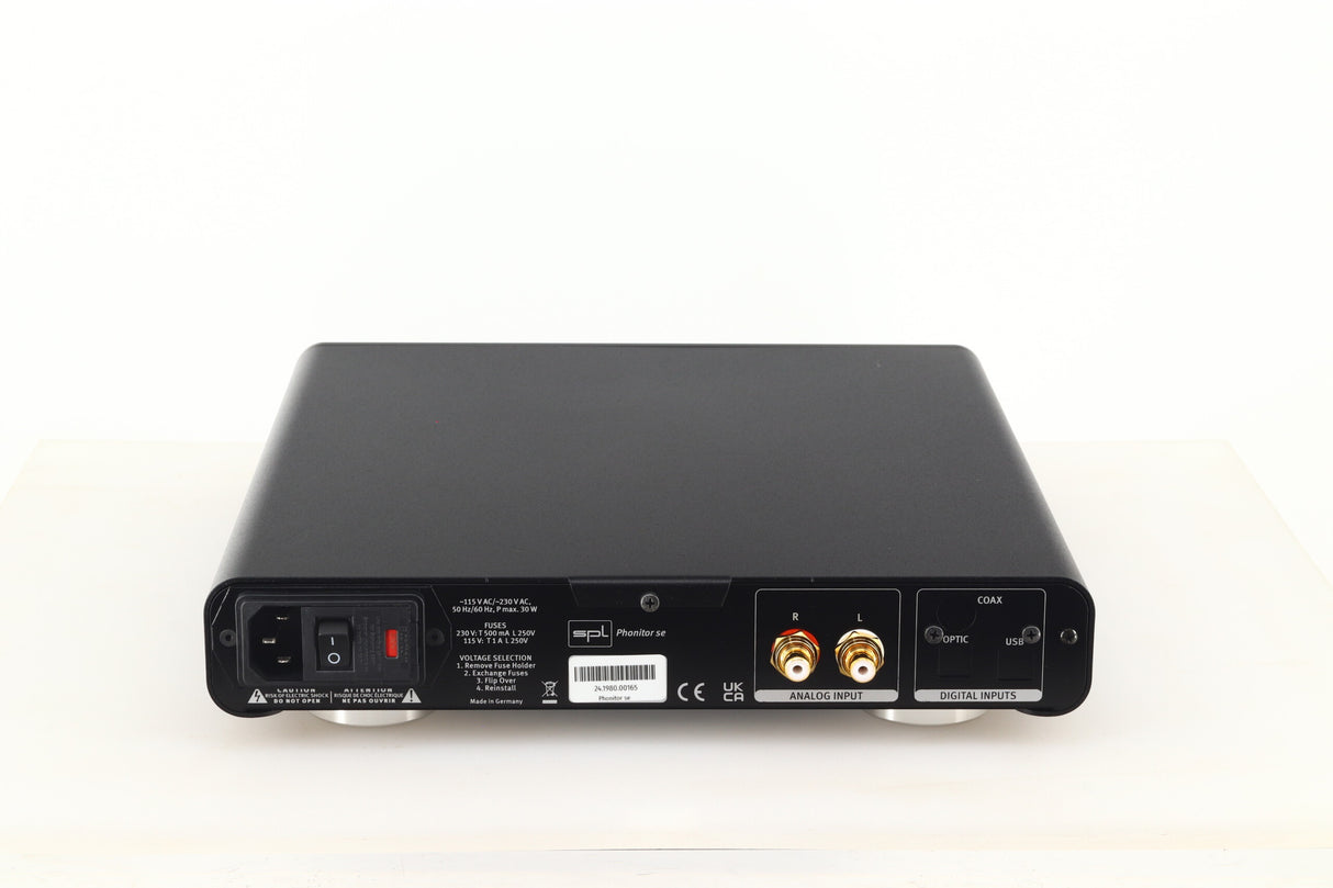 SPL Phonitor SE Headphone Amplifier - Black