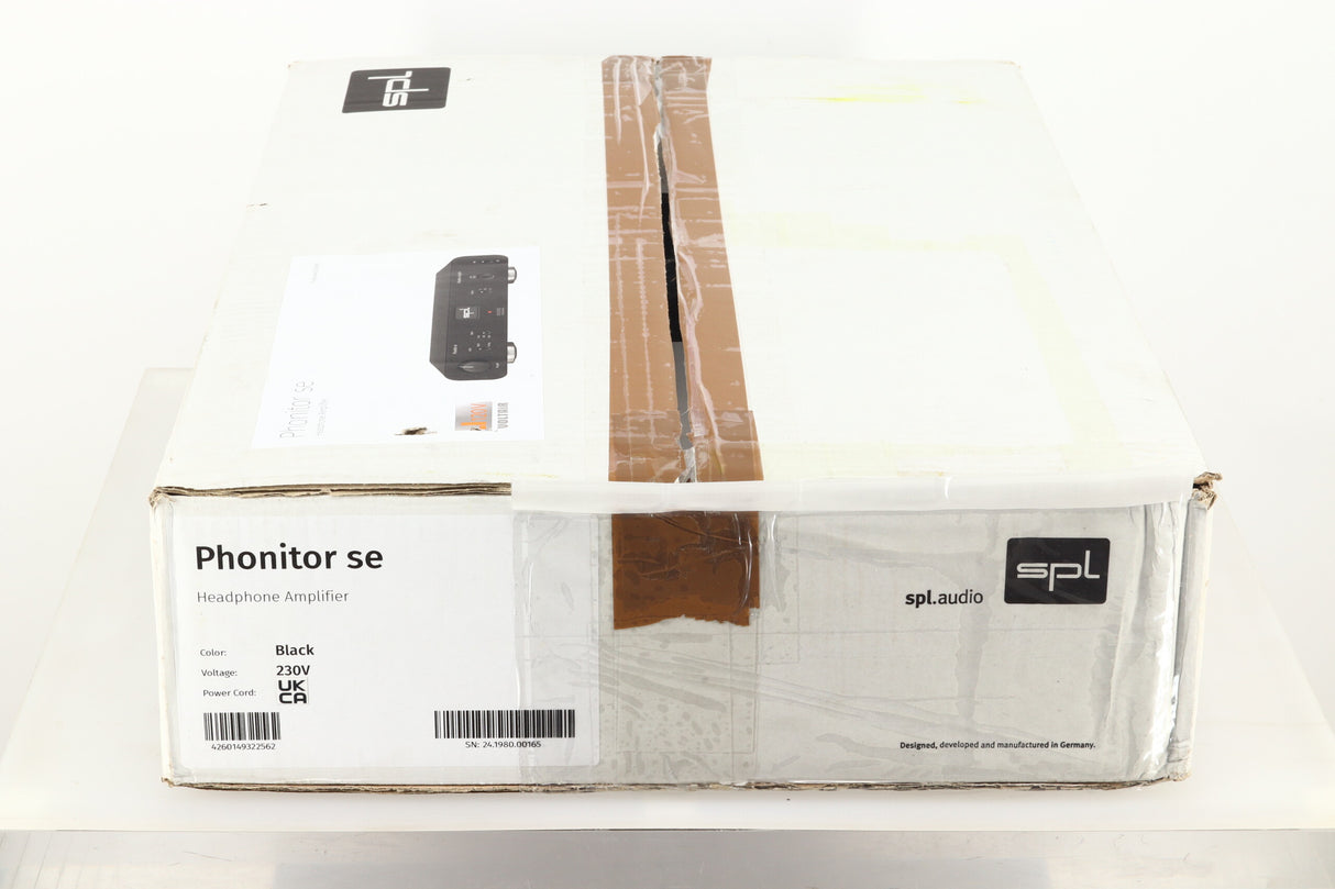 SPL Phonitor SE Headphone Amplifier - Black