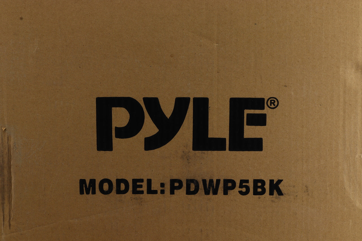 Pyle PDWP5BK Waterproof Monitor