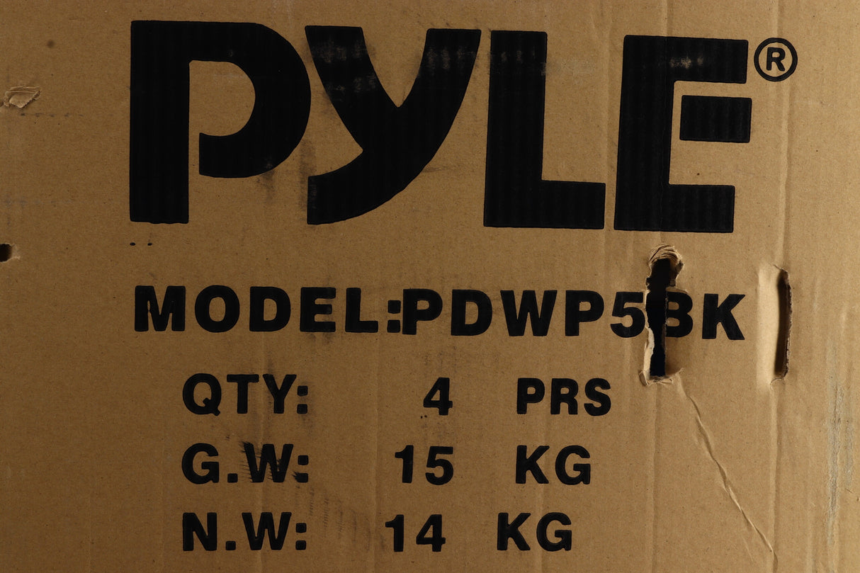 Pyle PDWP5BK Waterproof Monitor