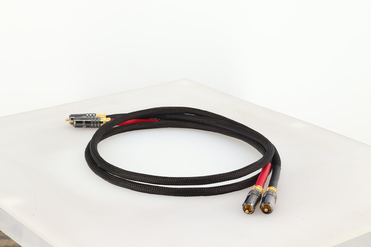 Tellurium Q Black II 1.0m Pair RCA Interconnect Cables