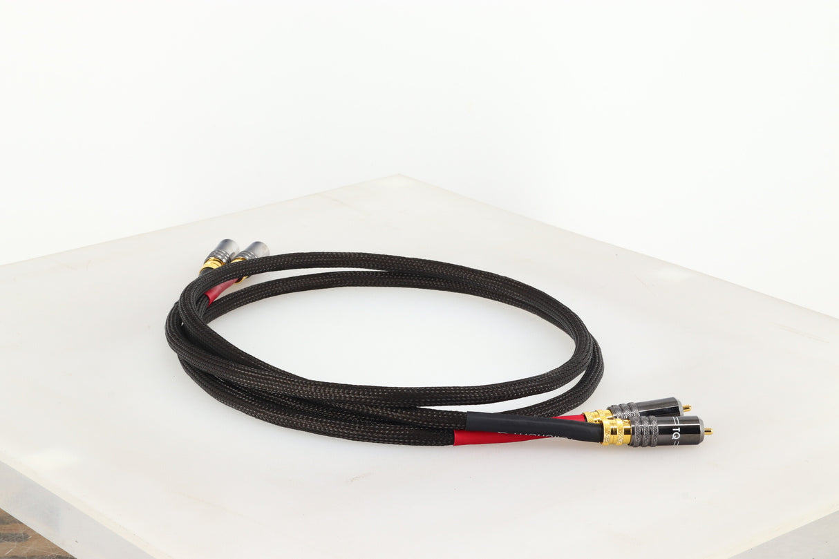 Tellurium Q Black II 1.0m Pair RCA Interconnect Cables