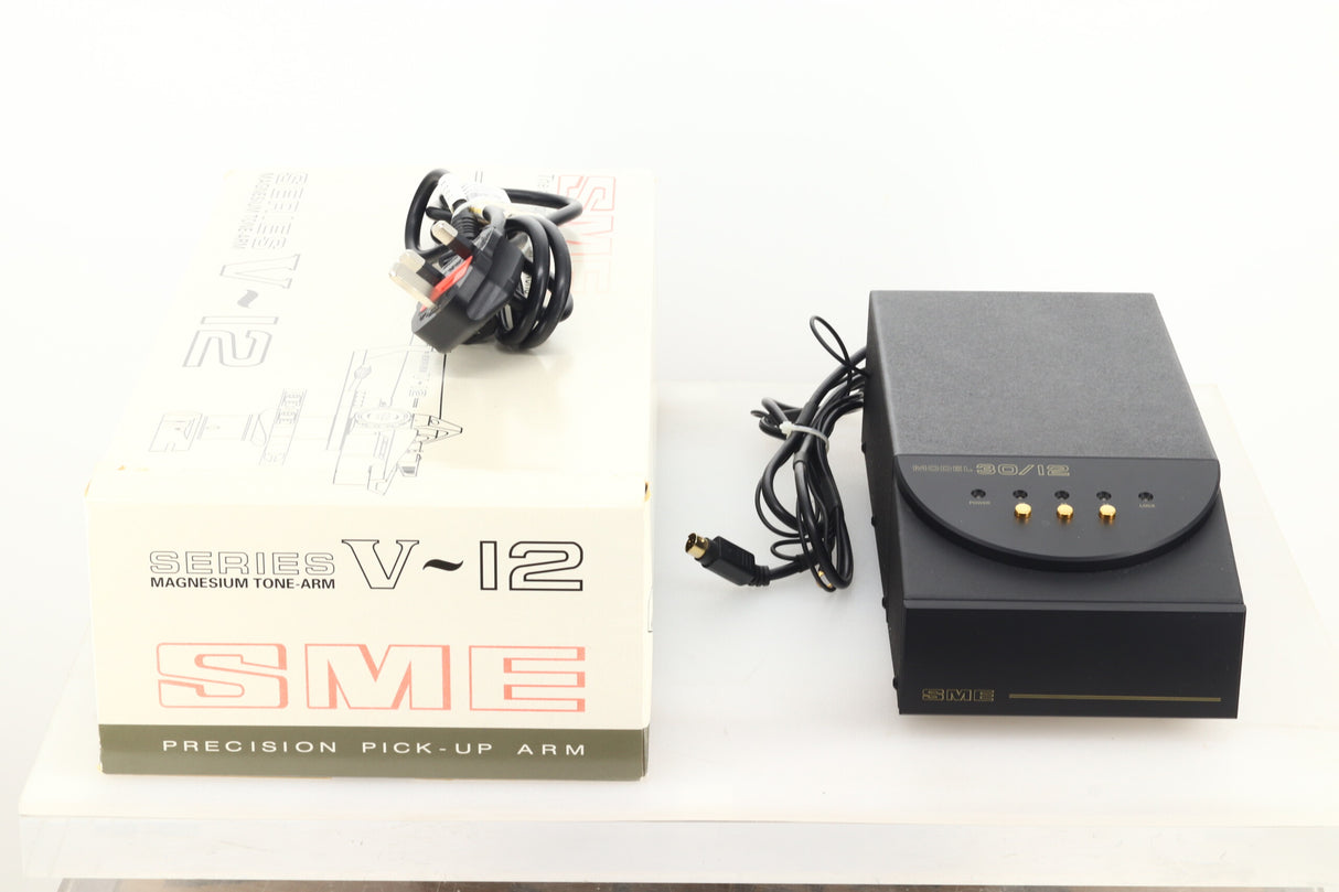SME Model 30/12 Turntable / SME V 12" Tonearm - Black