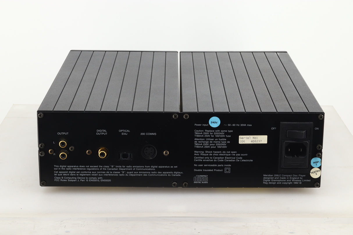 Meridian 206 Delta Sigma CD Player