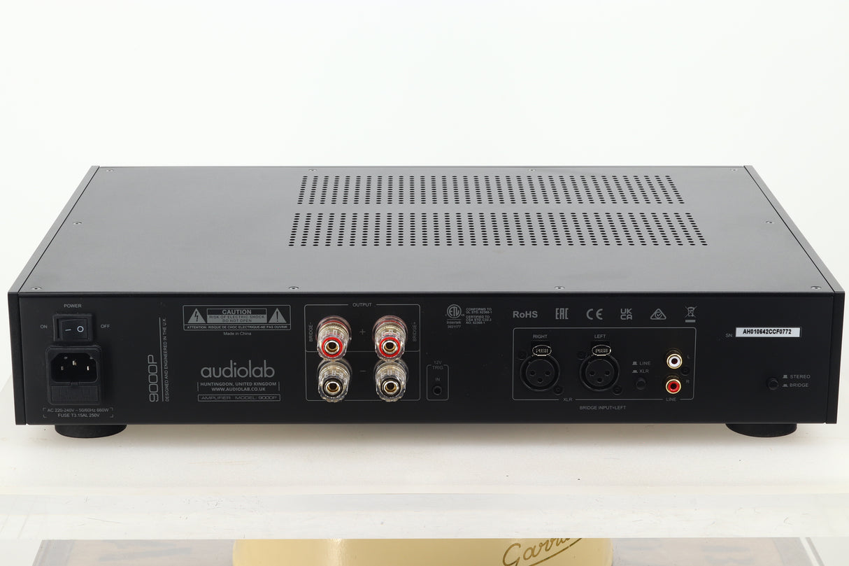 Audiolab 9000P Power Amplifier - Black