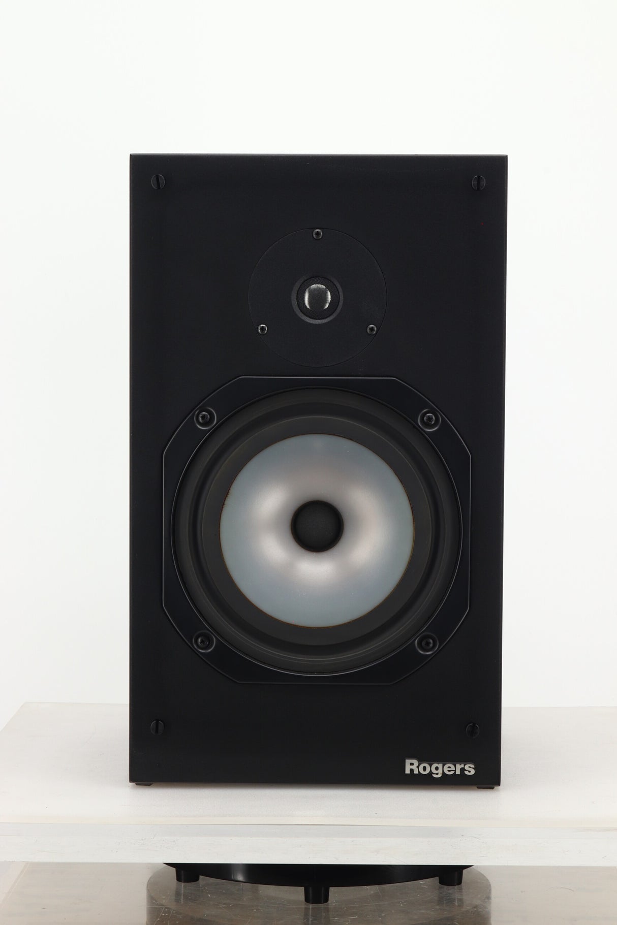 Rogers LS4A/2 Standmount Speakers - Black Ash