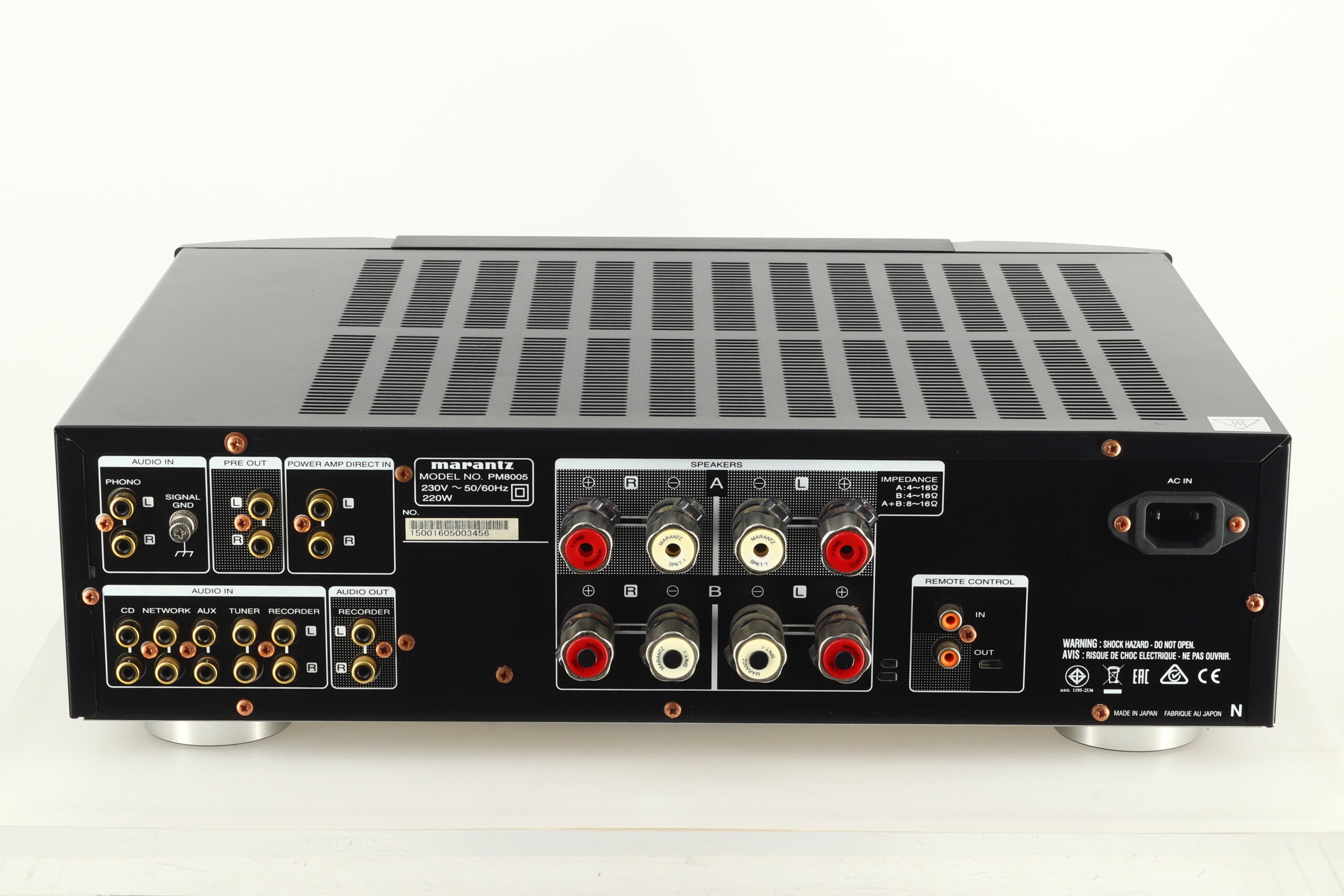 Marantz PM8005 Integrated Amplifier - Black – 2ndhandhifi.co.uk