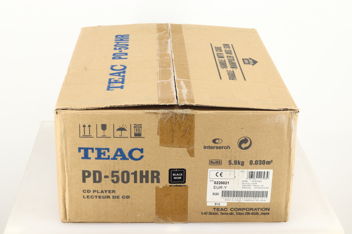 Teac PD-501HR CD Player - Black