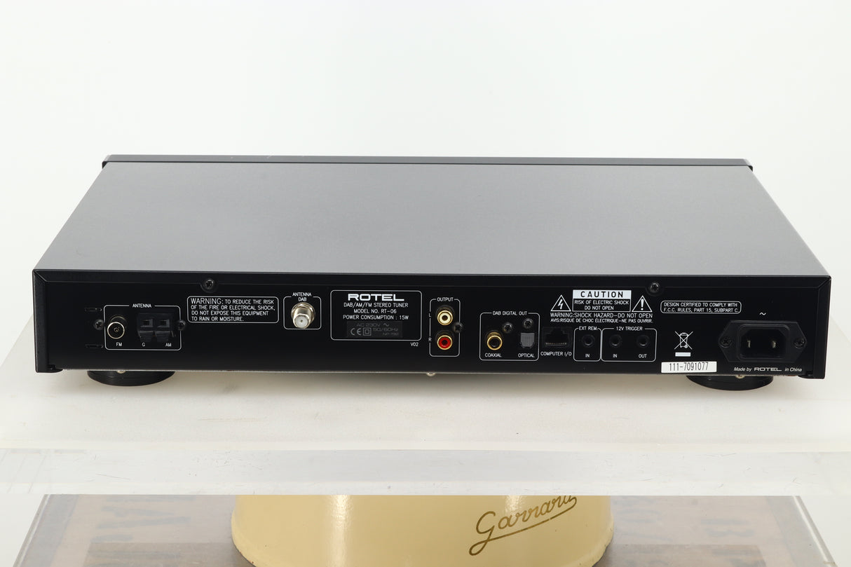 Rotel RT-06 DAB/FM Tuner - Black