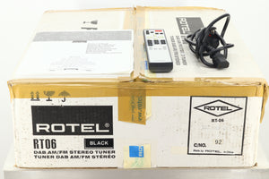 Rotel RT-06 DAB/FM Tuner - Black