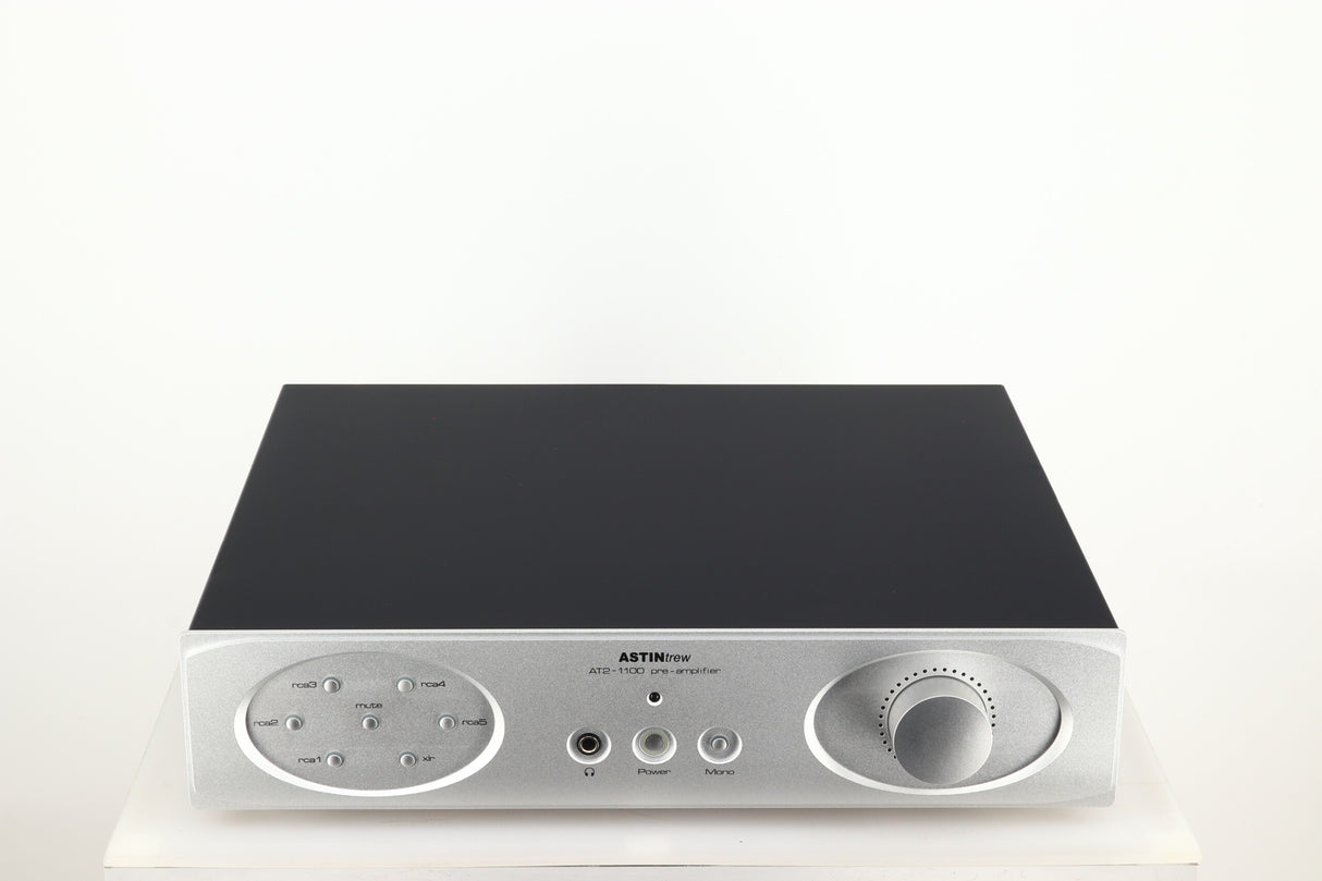 ASTINtrew AT2-1100 Pre-Amplifier & AT2-5100 Power Amplifier - Silver