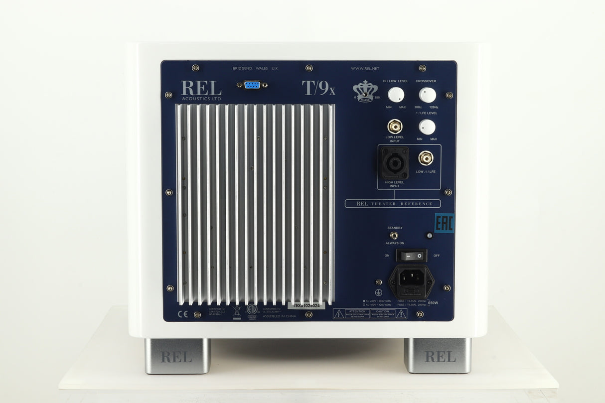 REL T9X Subwoofer - Piano White
