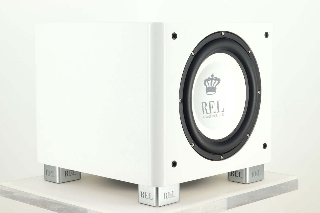 REL T9X Subwoofer - Piano White