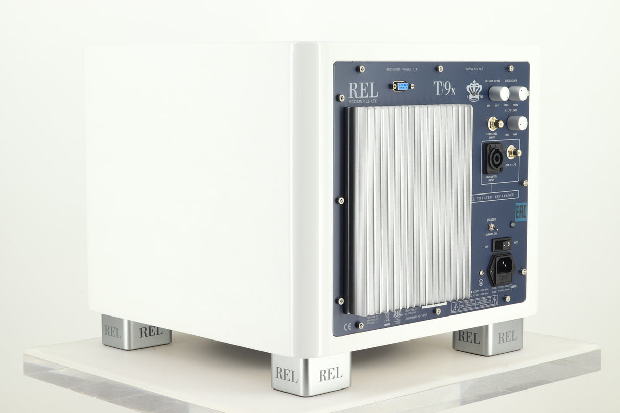 REL T9X Subwoofer - Piano White