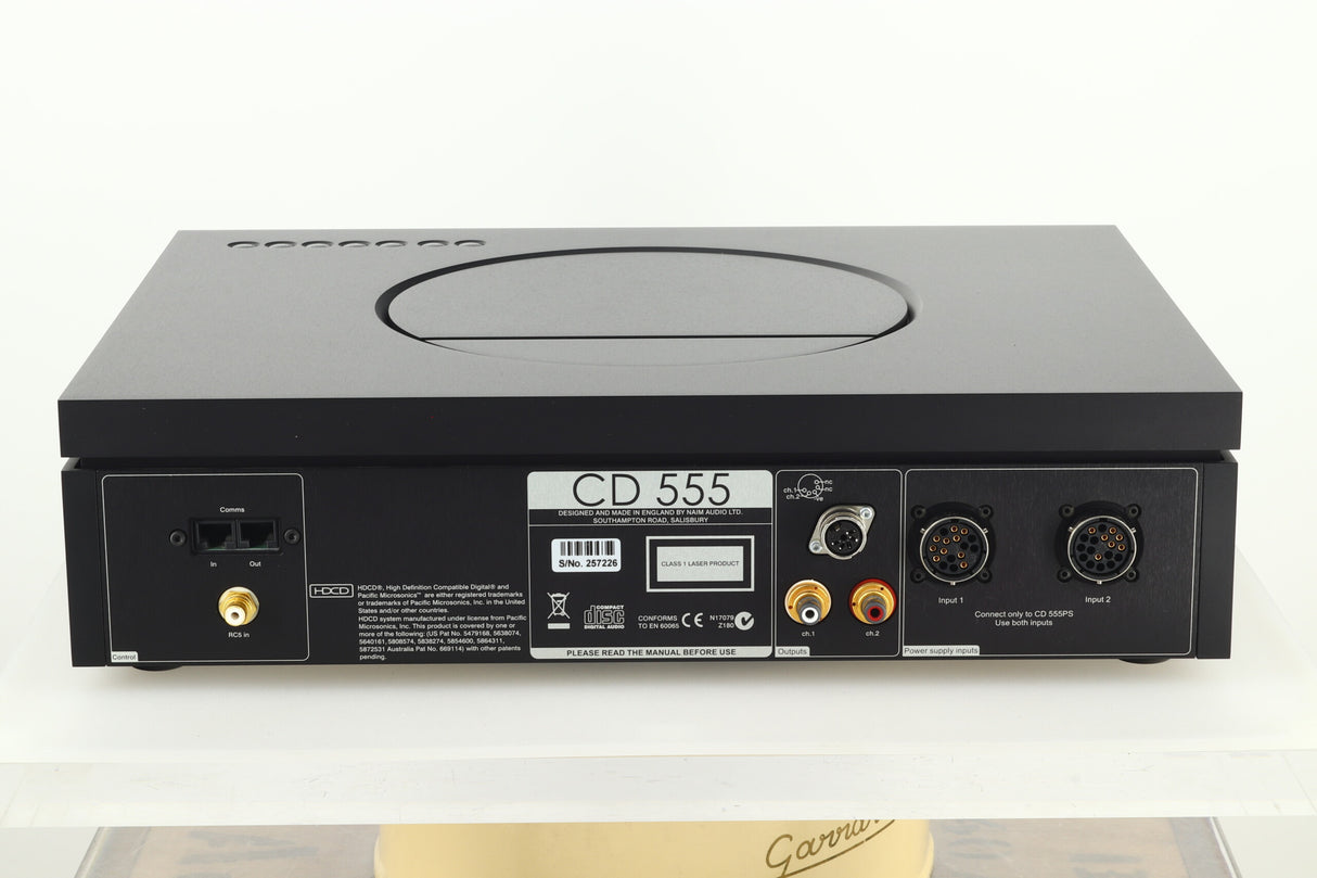 Naim CD555 CD Player / CD555PS Power Supply