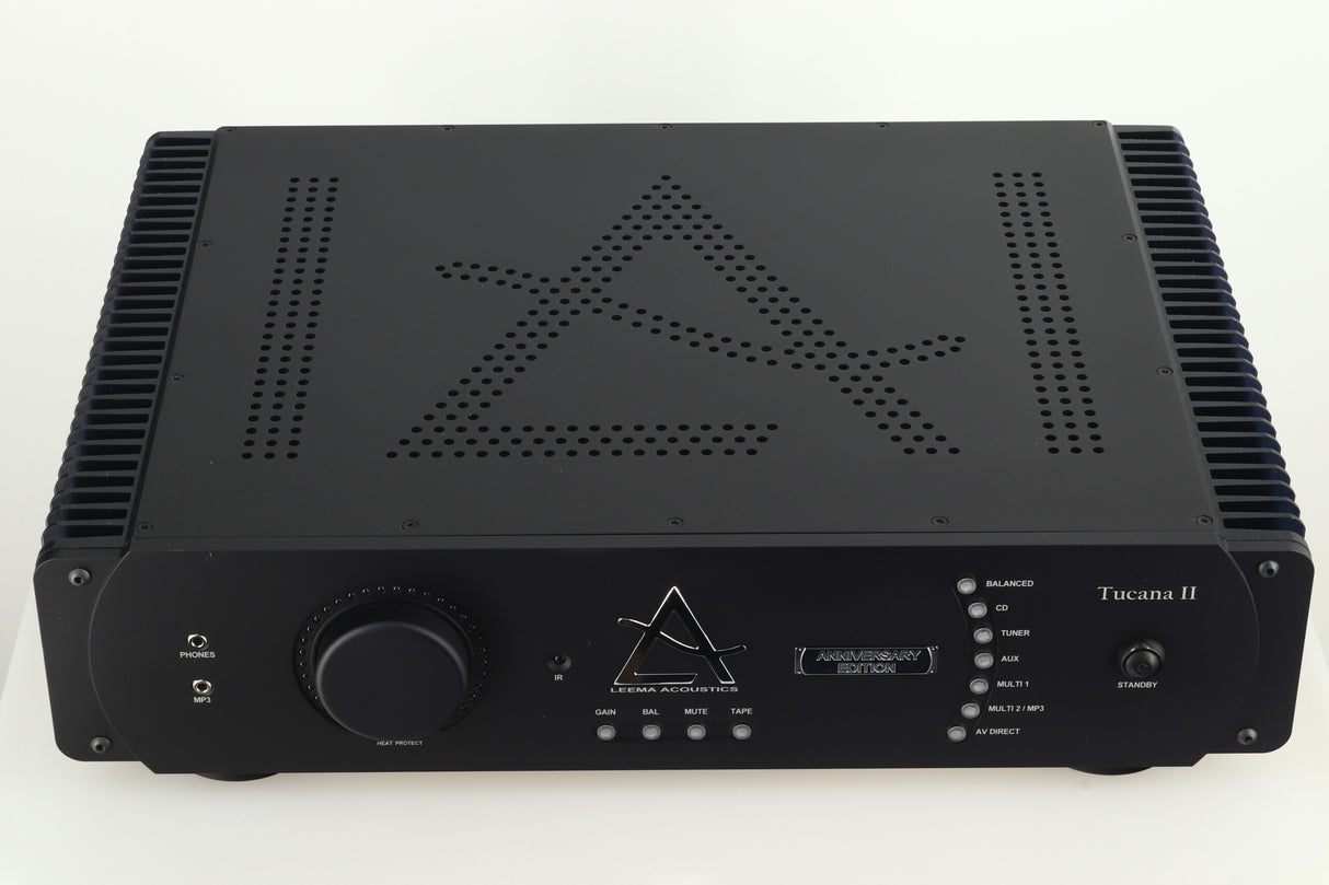 Leema Tucana II Anniversary Edition Integrated Amplifier - Black